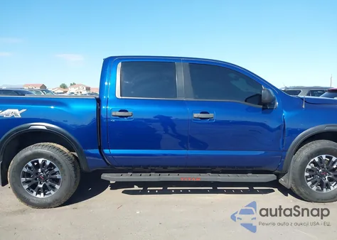 2021 Nissan Titan Pro-4X 4X4 из США, поврежденный, VIN 1N6AA1ED2MN512321